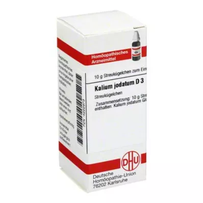 KALIUM JODATUM D 3 Globuli, 10 g KALIUM JODATUM D 3 Globuli, 10 g