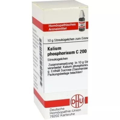 KALIUM PHOSPHORICUM C 200 Globuli, 10 g