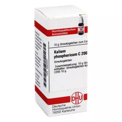 KALIUM PHOSPHORICUM C 200 Globuli, 10 g KALIUM PHOSPHORICUM C 200 Globuli, 10 g