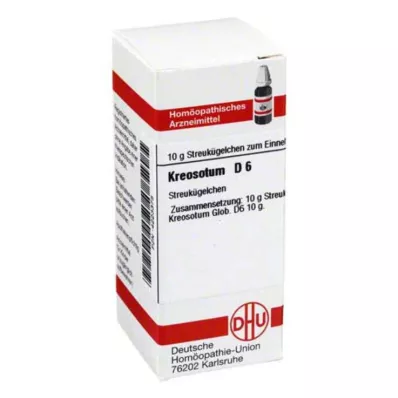 KREOSOTUM D 6 Globuli, 10 g