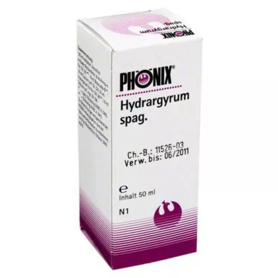 PHÖNIX HYDRARGYRUM spag.Mischung, 50 ml PHÖNIX HYDRARGYRUM spag.Mischung, 50 ml