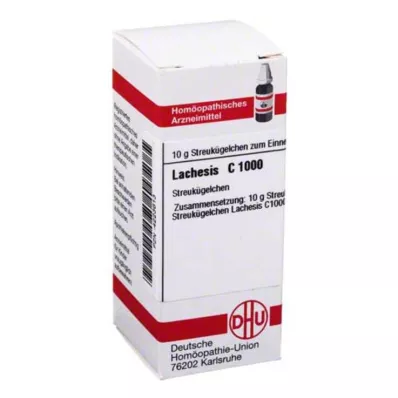 LACHESIS C 1000 Globuli, 10 g
