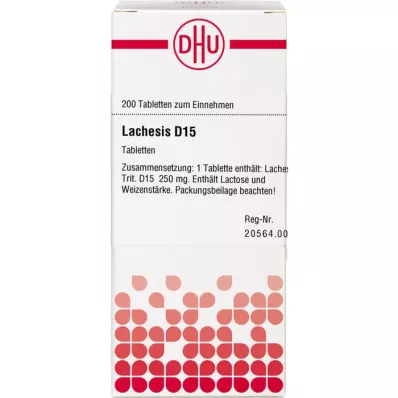 LACHESIS D 15 Tabletten, 200 St