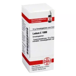 LEDUM C 1000 Globuli, 10 g