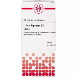 LILIUM TIGRINUM D 4 Tabletten, 200 St