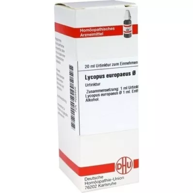 LYCOPUS EUROPAEUS Urtinktur, 20 ml