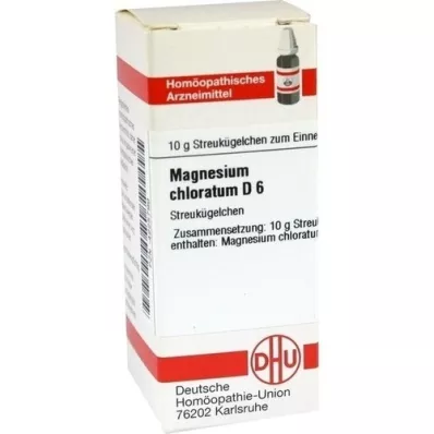 MAGNESIUM CHLORATUM D 6 Globuli, 10 g