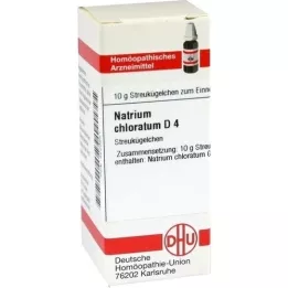 NATRIUM CHLORATUM D 4 Globuli, 10 g