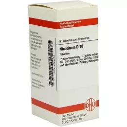 NICOTINUM D 10 Tabletten, 80 St