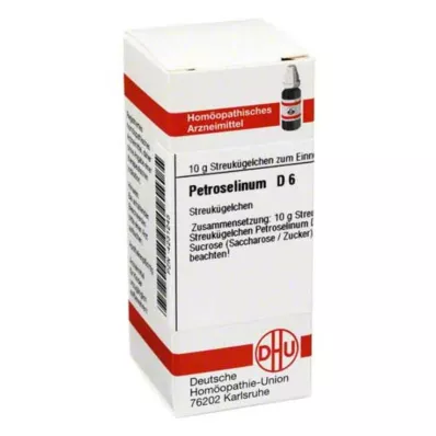 PETROSELINUM D 6 Globuli, 10 g