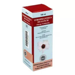 STROPHANTHUS D 4 Sanum Tropfen, 100 ml