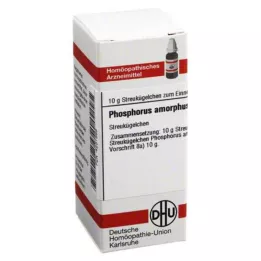 PHOSPHORUS AMORPHUS D 12 Globuli, 10 g