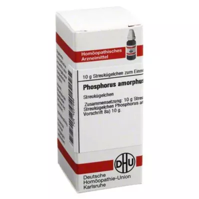 PHOSPHORUS AMORPHUS D 12 Globuli, 10 g