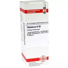 PHYTOLACCA D 30 Dilution, 20 ml