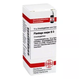 PLANTAGO MAJOR D 3 Globuli, 10 g