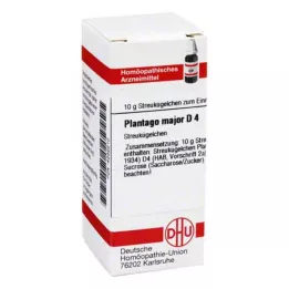 PLANTAGO MAJOR D 4 Globuli, 10 g