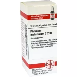 PLATINUM METALLICUM C 200 Globuli, 10 g