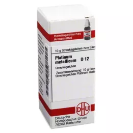 PLATINUM METALLICUM D 12 Globuli, 10 g
