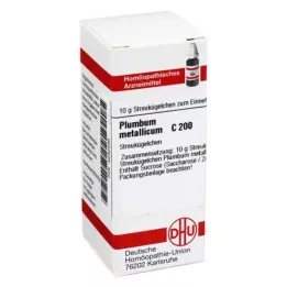 PLUMBUM METALLICUM C 200 Globuli, 10 g