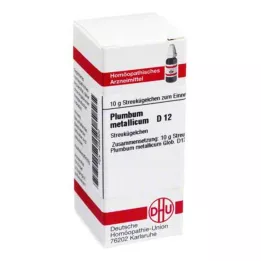 PLUMBUM METALLICUM D 12 Globuli, 10 g