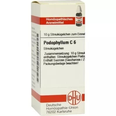 PODOPHYLLUM C 6 Globuli, 10 g