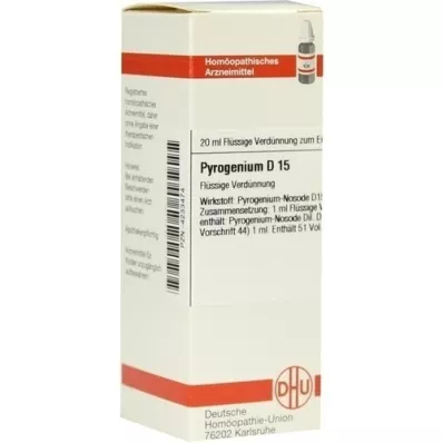 PYROGENIUM D 15 Dilution, 20 ml