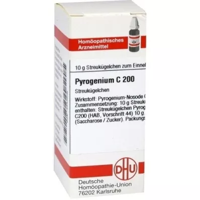 PYROGENIUM C 200 Globuli, 10 g