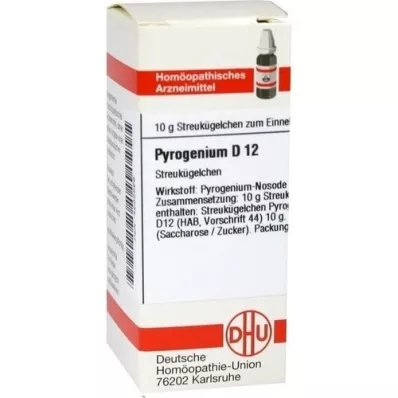 PYROGENIUM D 12 Globuli, 10 g