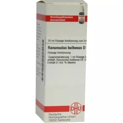 RANUNCULUS BULBOSUS D 12 Dilution, 20 ml
