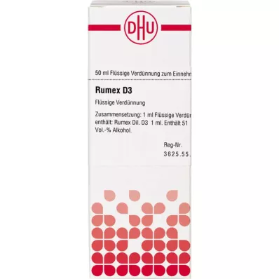 RUMEX D 3 Dilution, 50 ml