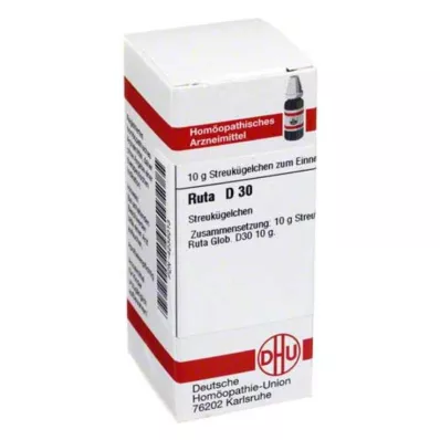 RUTA D 30 Globuli, 10 g