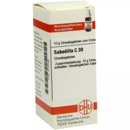 SABADILLA C 30 Globuli, 10 g