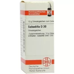 SABADILLA D 30 Globuli, 10 g