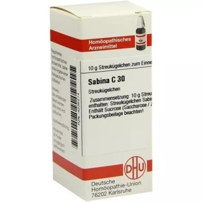 SABINA C 30 Globuli, 10 g