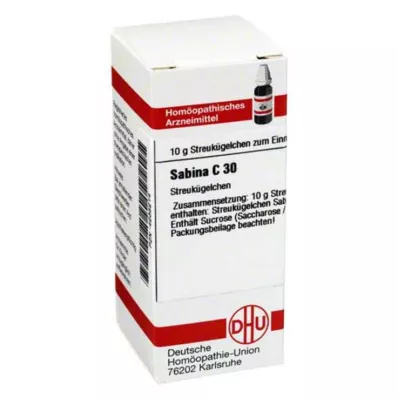 SABINA C 30 Globuli, 10 g