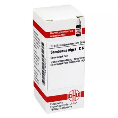 SAMBUCUS NIGRA C 6 Globuli, 10 g