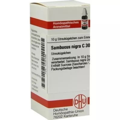 SAMBUCUS NIGRA C 30 Globuli, 10 g