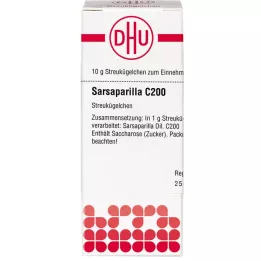 SARSAPARILLA C 200 Globuli, 10 g