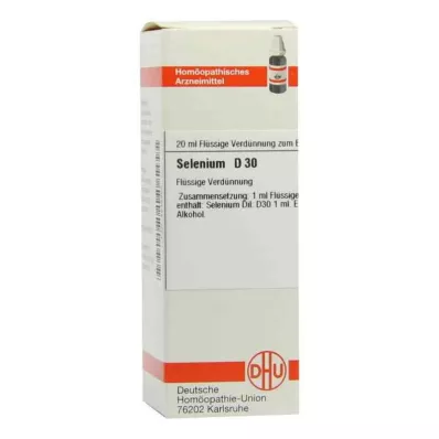 SELENIUM D 30 Dilution, 20 ml SELENIUM D 30 Dilution, 20 ml
