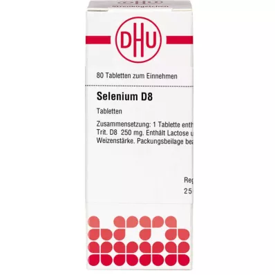 SELENIUM D 8 Tabletten, 80 St