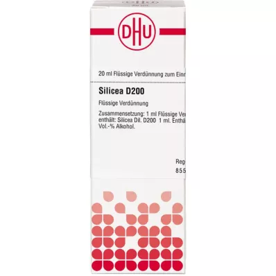 SILICEA D 200 Dilution, 20 ml