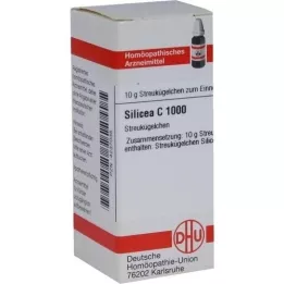 SILICEA C 1000 Globuli, 10 g