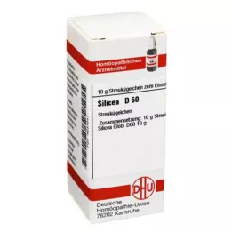 SILICEA D 60 Globuli, 10 g