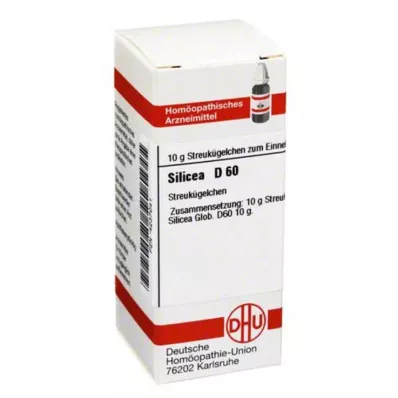 SILICEA D 60 Globuli, 10 g