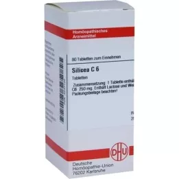 SILICEA C 6 Tabletten, 80 St