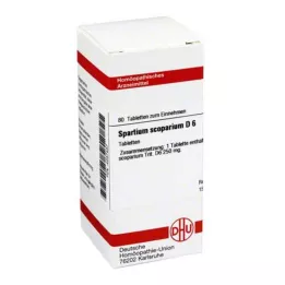 SPARTIUM SCOPARIUM D 6 Tabletten, 80 St