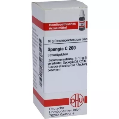 SPONGIA C 200 Globuli, 10 g