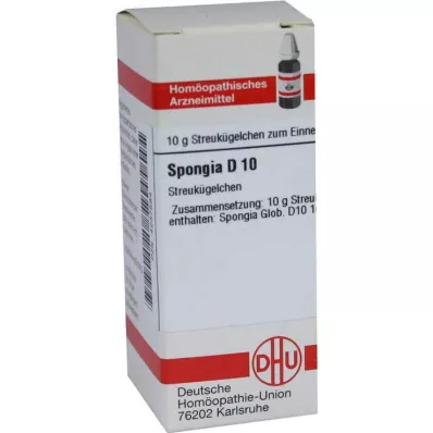 SPONGIA D 10 Globuli, 10 g SPONGIA D 10 Globuli, 10 g