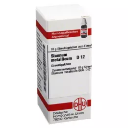 STANNUM METALLICUM D 12 Globuli, 10 g