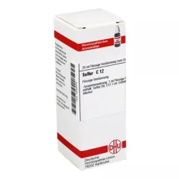 SULFUR C 12 Dilution, 20 ml